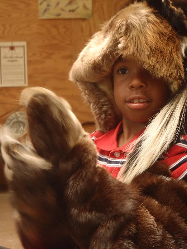Boy in Fur